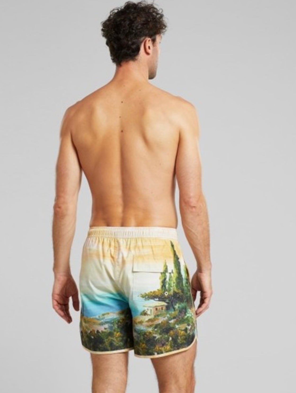 Swim shorts Sandhamn Oceanview multi color