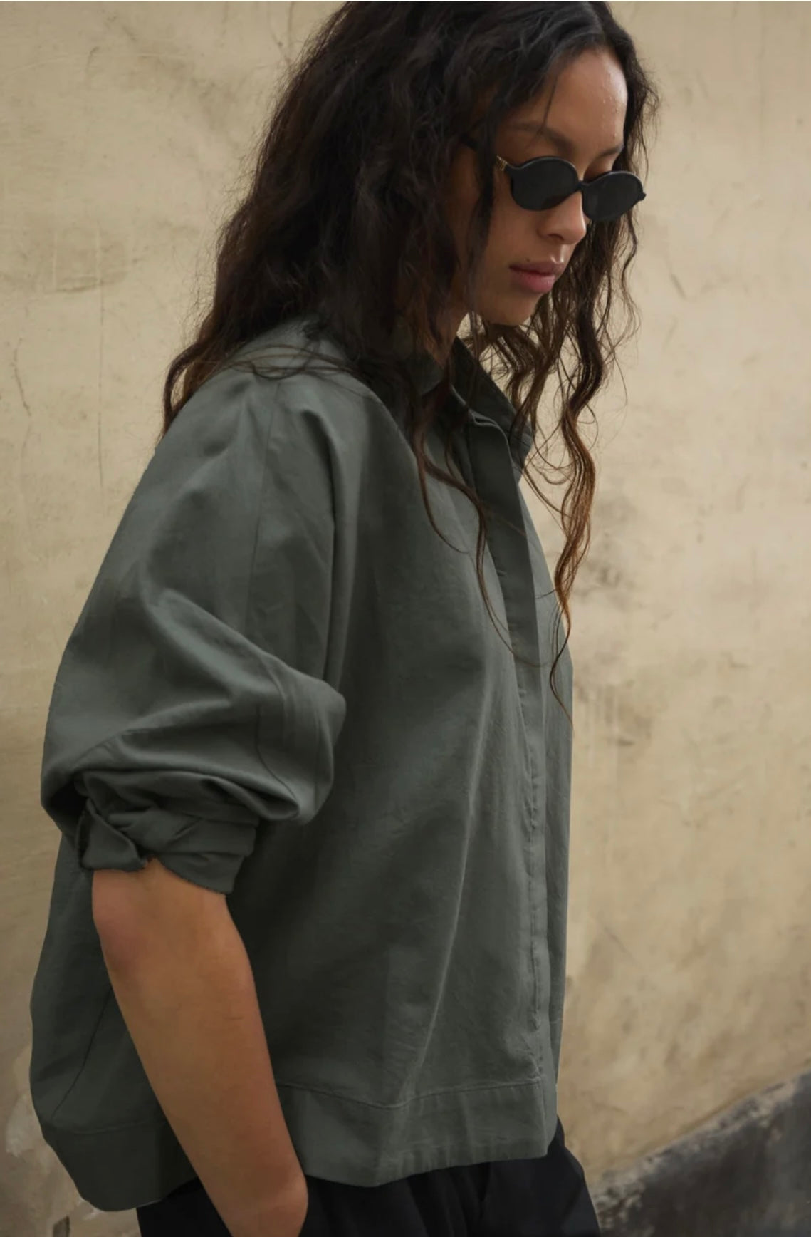 Ahlvar Gallery - Gigi Oxford shirt wood