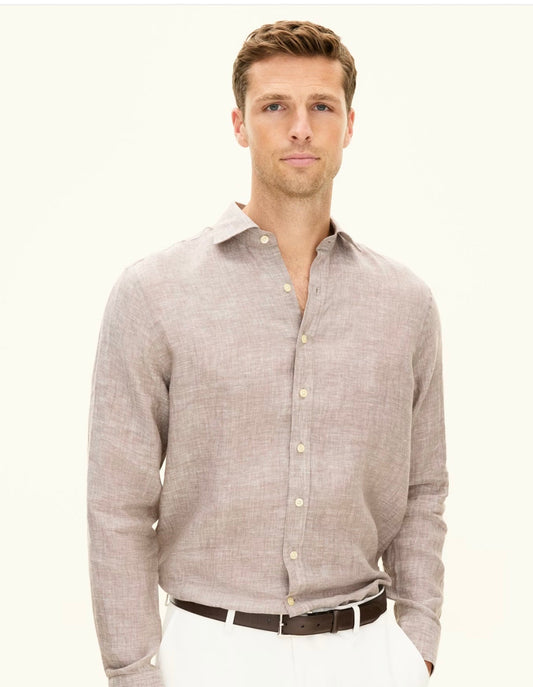 Regular Fit Cut Away beige