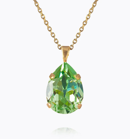 Mini Drop Necklace / Peridot