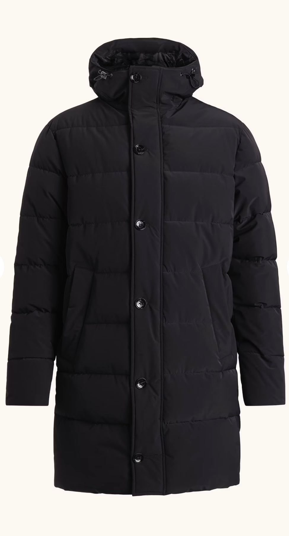 Vadderad vind & vattentålig parkas