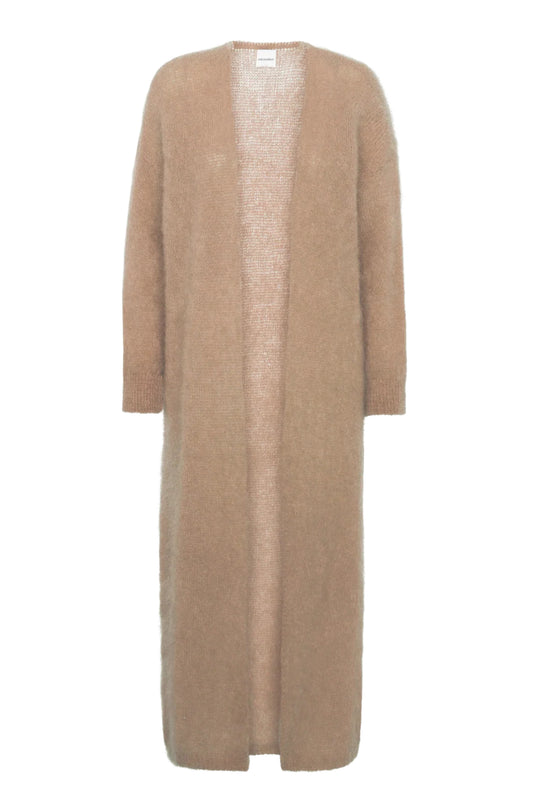 Lee Long Cardigan Medium Brown