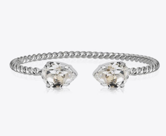 Mini Drop Bracelet / Crystal