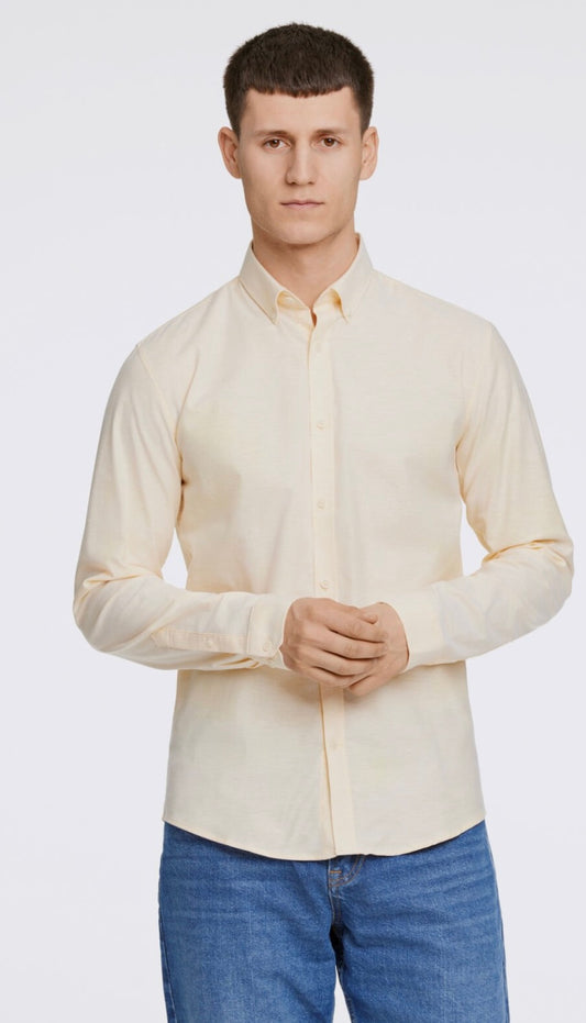 Oxford Skjorta yellow