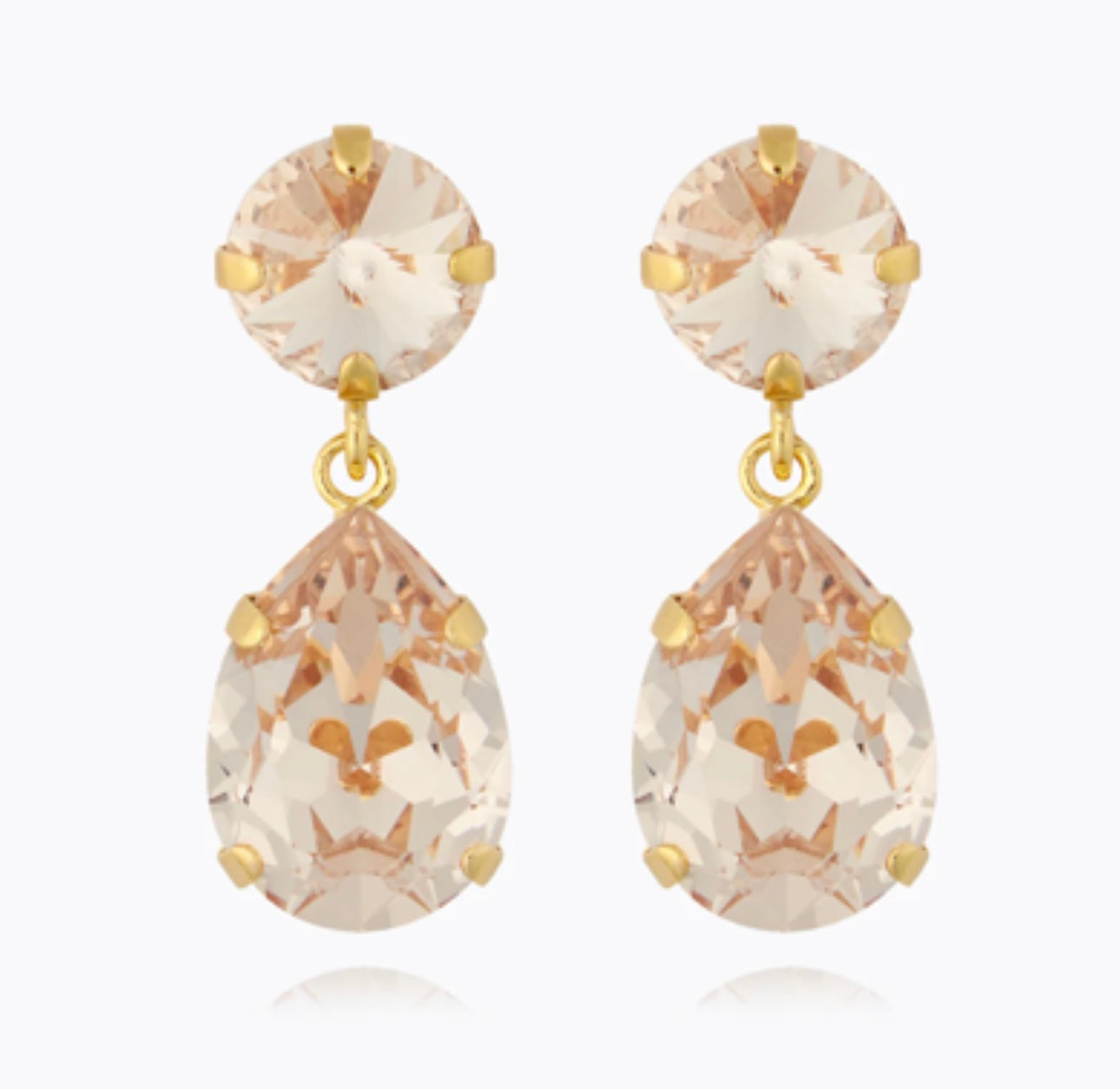 Classic Drop Earrings / Silk