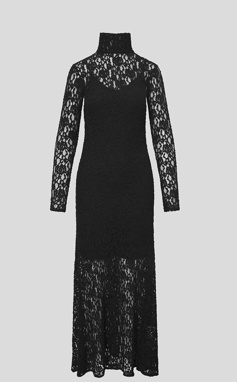 Janasia Lace Dress Black