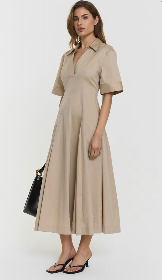 Lou dress Beige