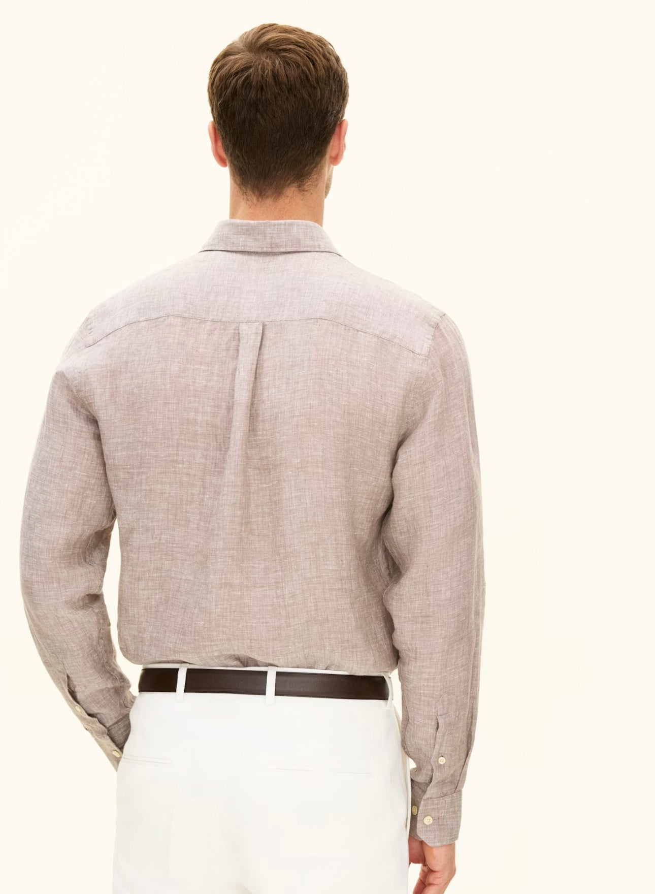 Oscar Jacobson Regular Fit Cut Away beige