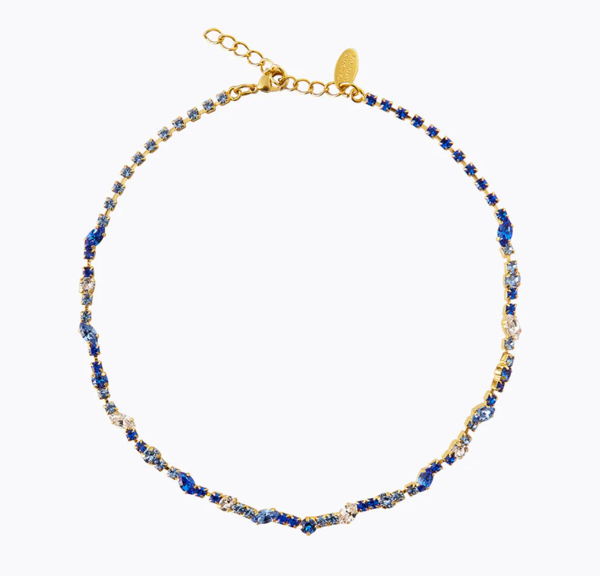 Antonia Necklace / Blue Combo