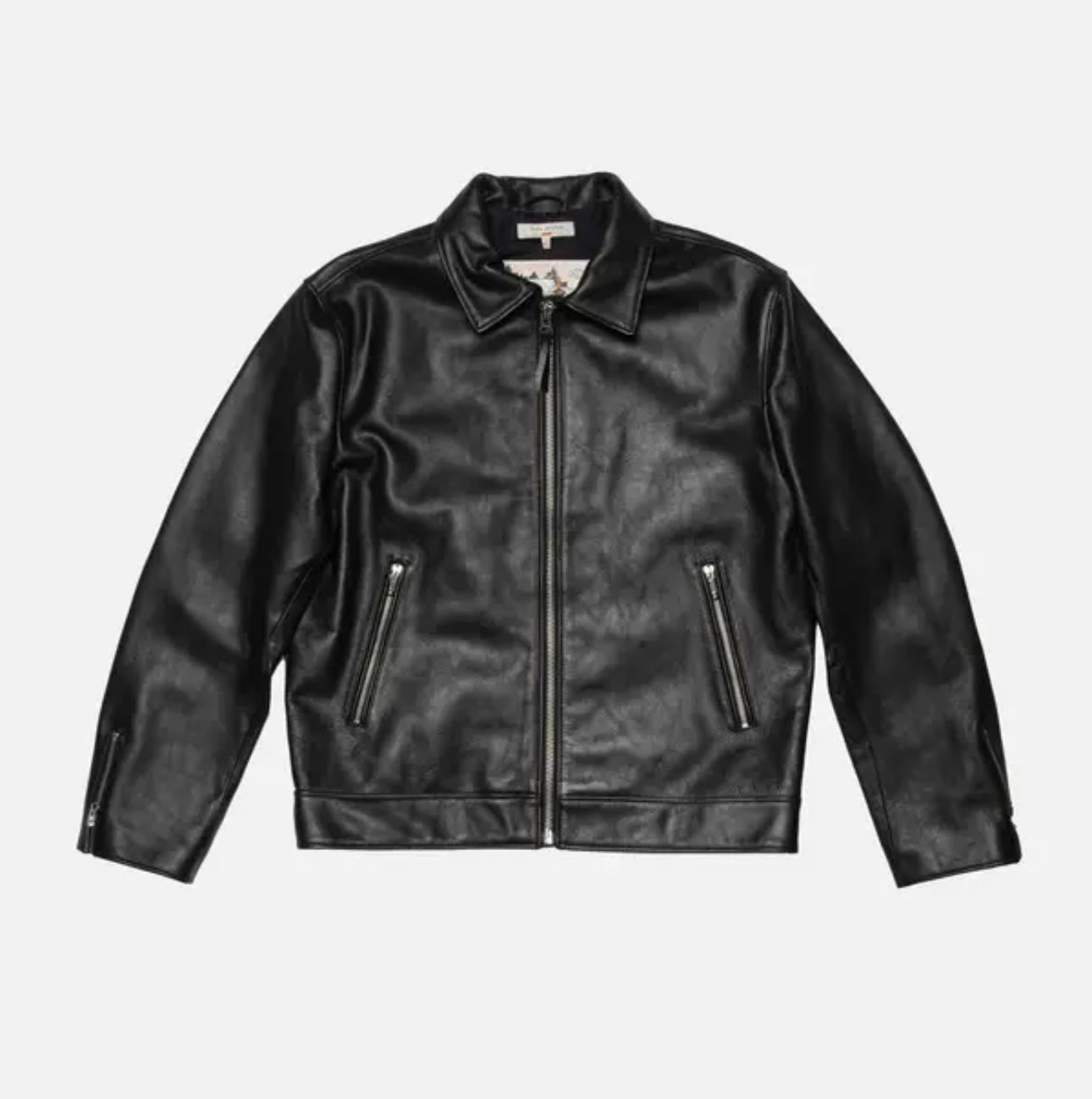 Eddy Rider Leather Jacket Black
