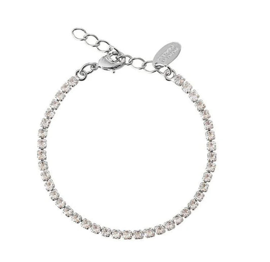 Mini Zara Bracelet Silver Crystal