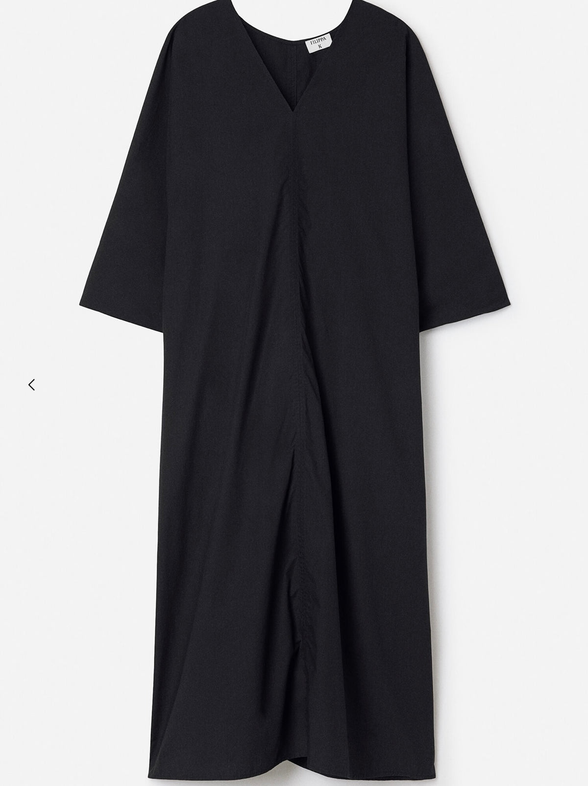 Filippa K – V-Neck Kaftan – black