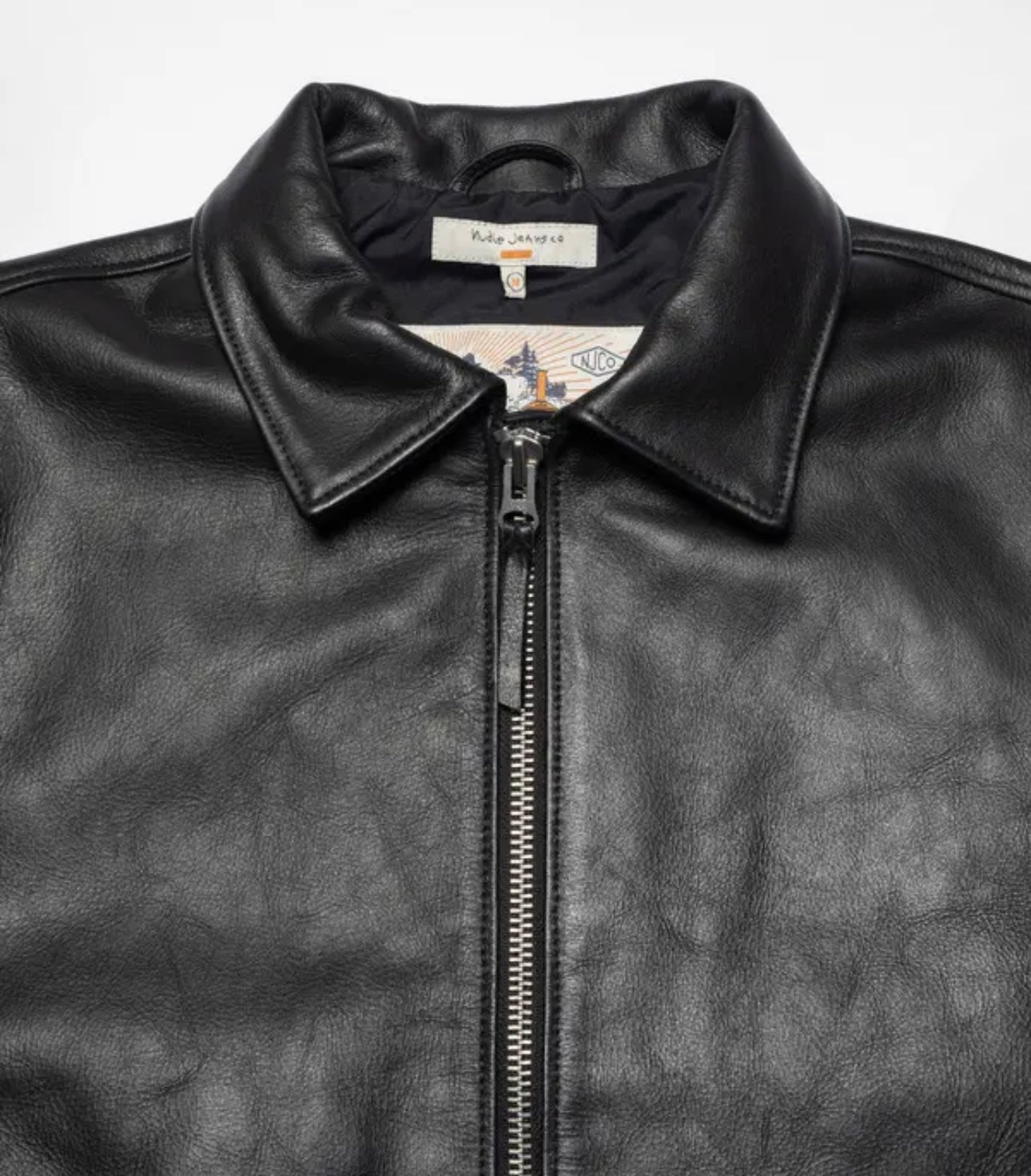Eddy Rider Leather Jacket Black