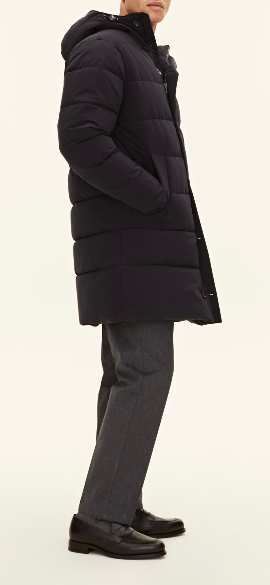 Vadderad vind & vattentålig parkas