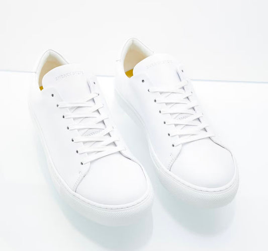 Moore Leather White