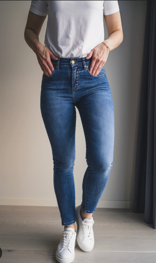 Celia Marconi Legends high waist skinny - vintage blue