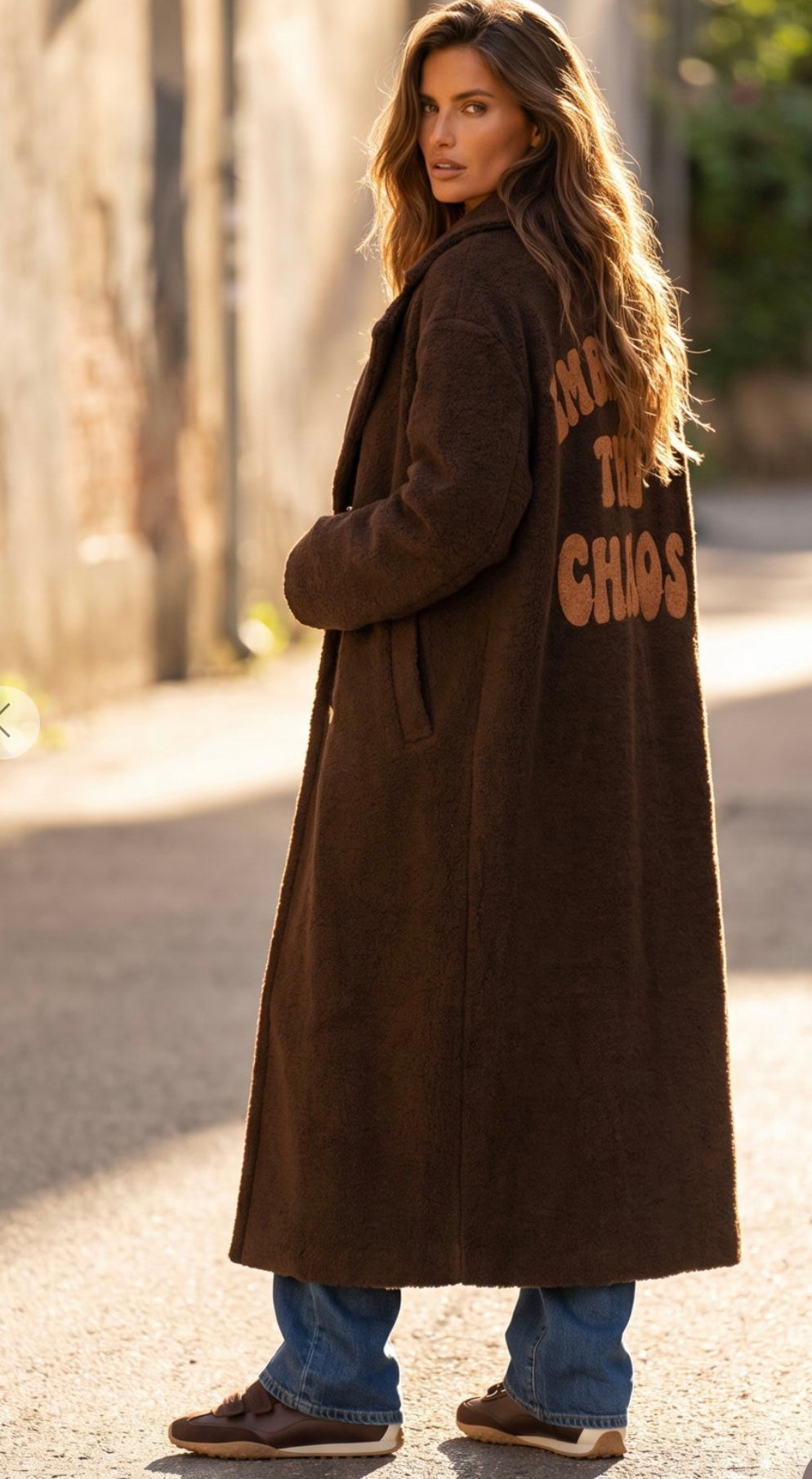 BLOND HOUR - EMBRACE THE CHAOS COAT - CHOKO