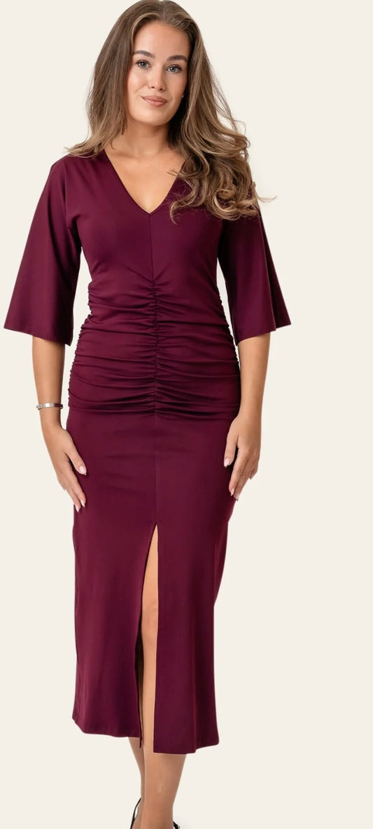 AlbertaIC Dress Bordeaux