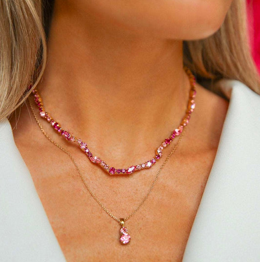 Antonia Necklace / Rose Combo