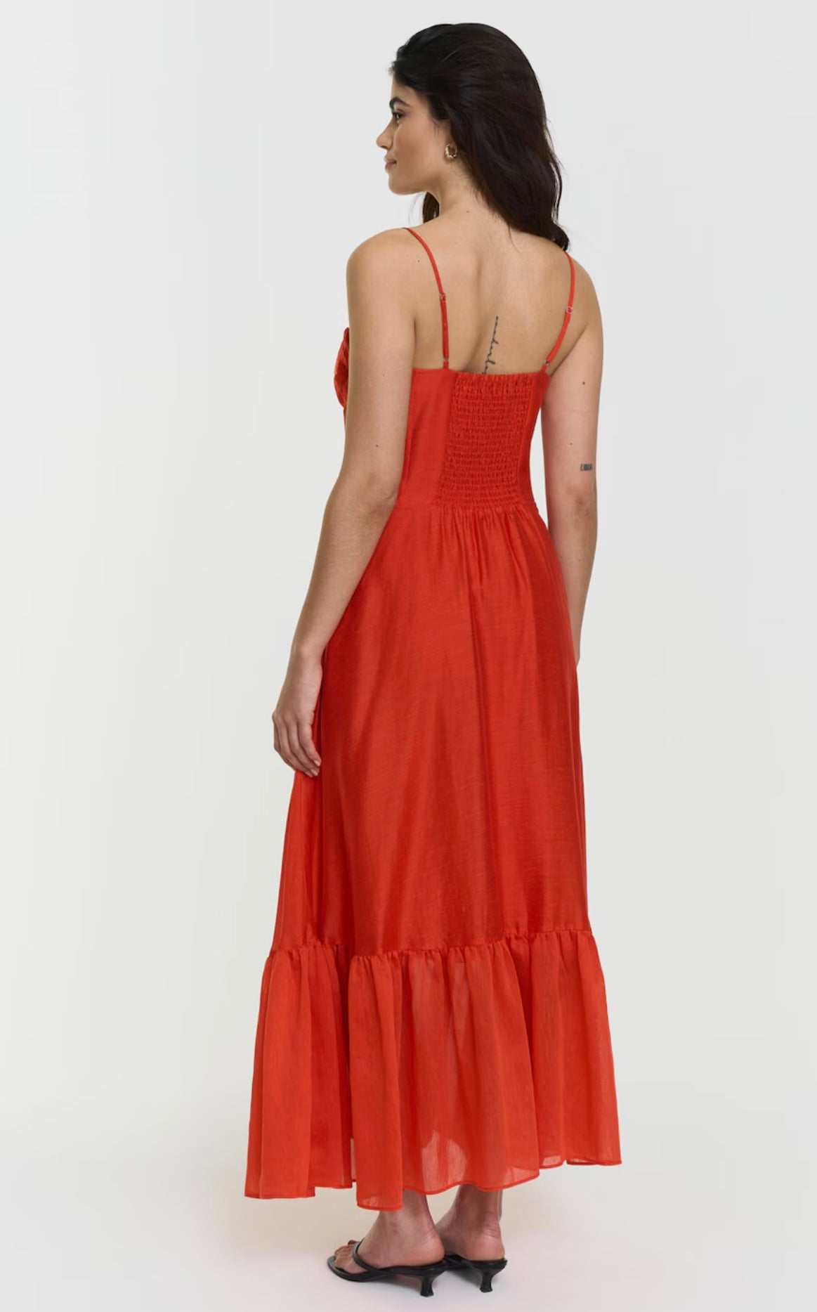 Pennie Dress poppy Red