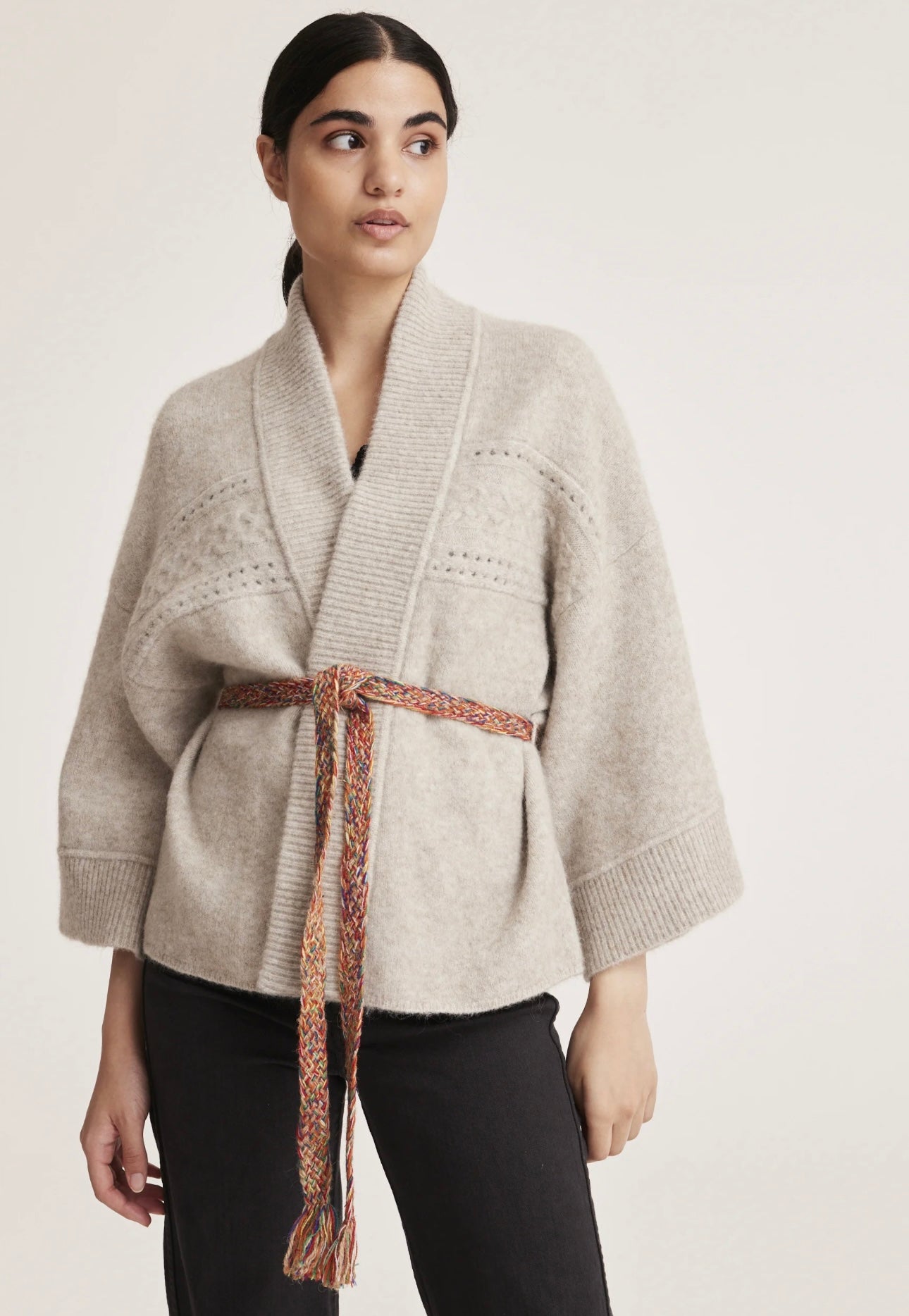 Carol Cardigan ODD MOLLY Lt grey