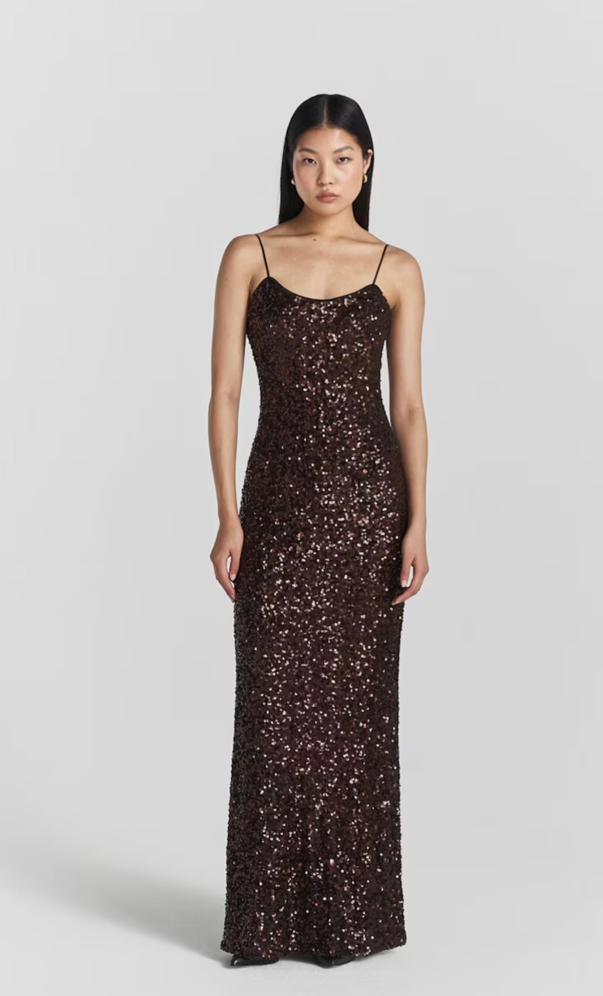 Gertrude Sequin Maxi Dress