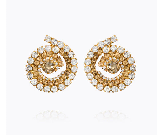 Zia Earrings / Topaz Combo