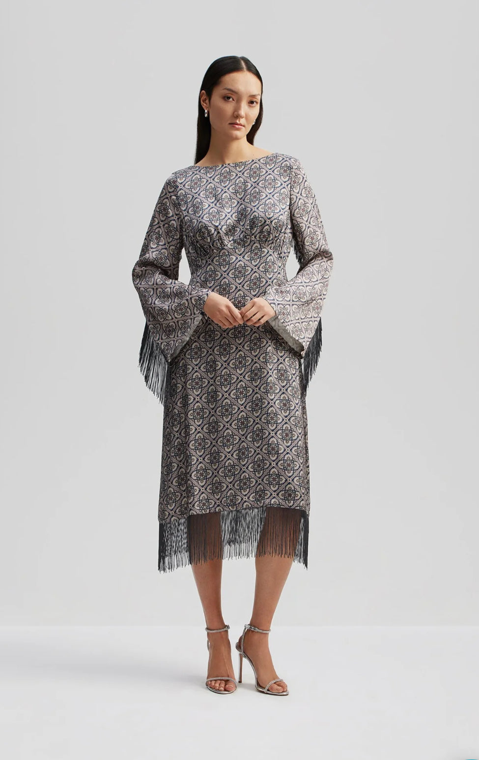 By Malina Heidi fringe dress