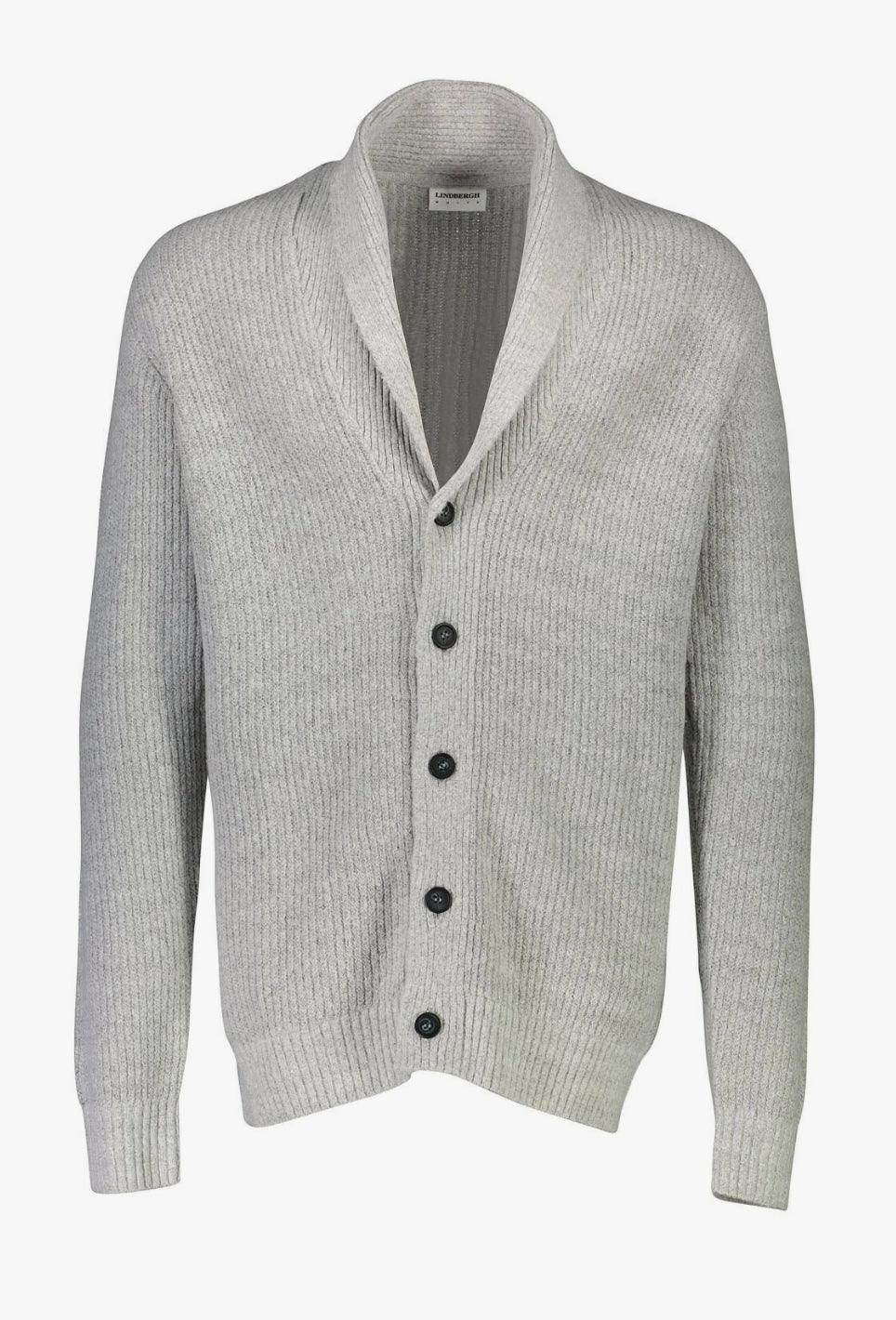 Cardigan Relaxed fit grey mel