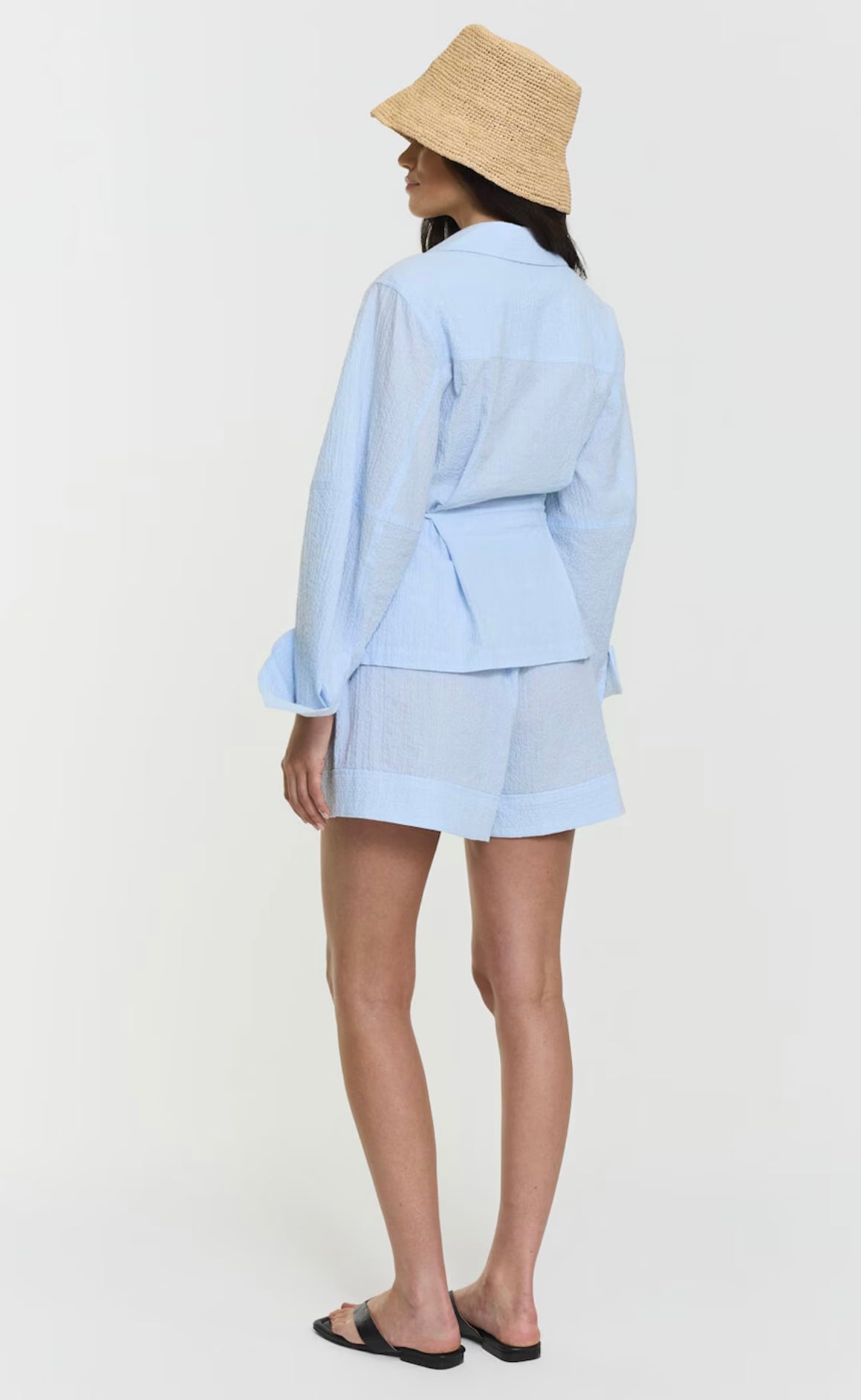 Twist & Tango Lusin Shorts pale blue stripe