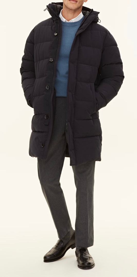 Vadderad vind & vattentålig parkas