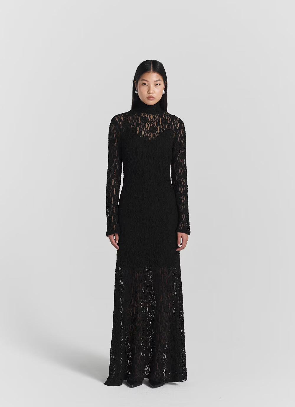 Janasia Lace Dress Black