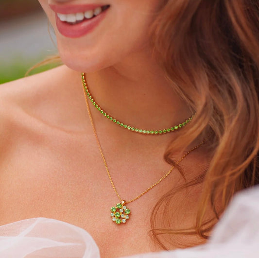 Siri Necklace / Peridot