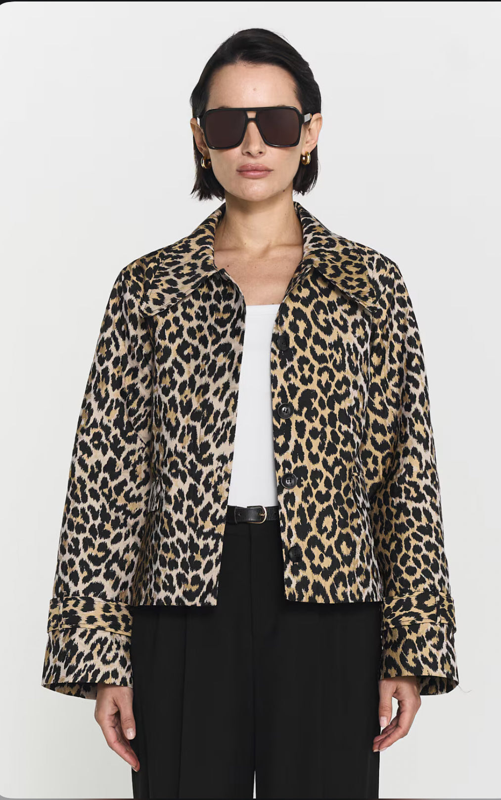 Solina Jacket Leo print