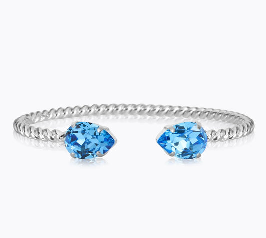 Mini Drop Bracelet / Ice blue