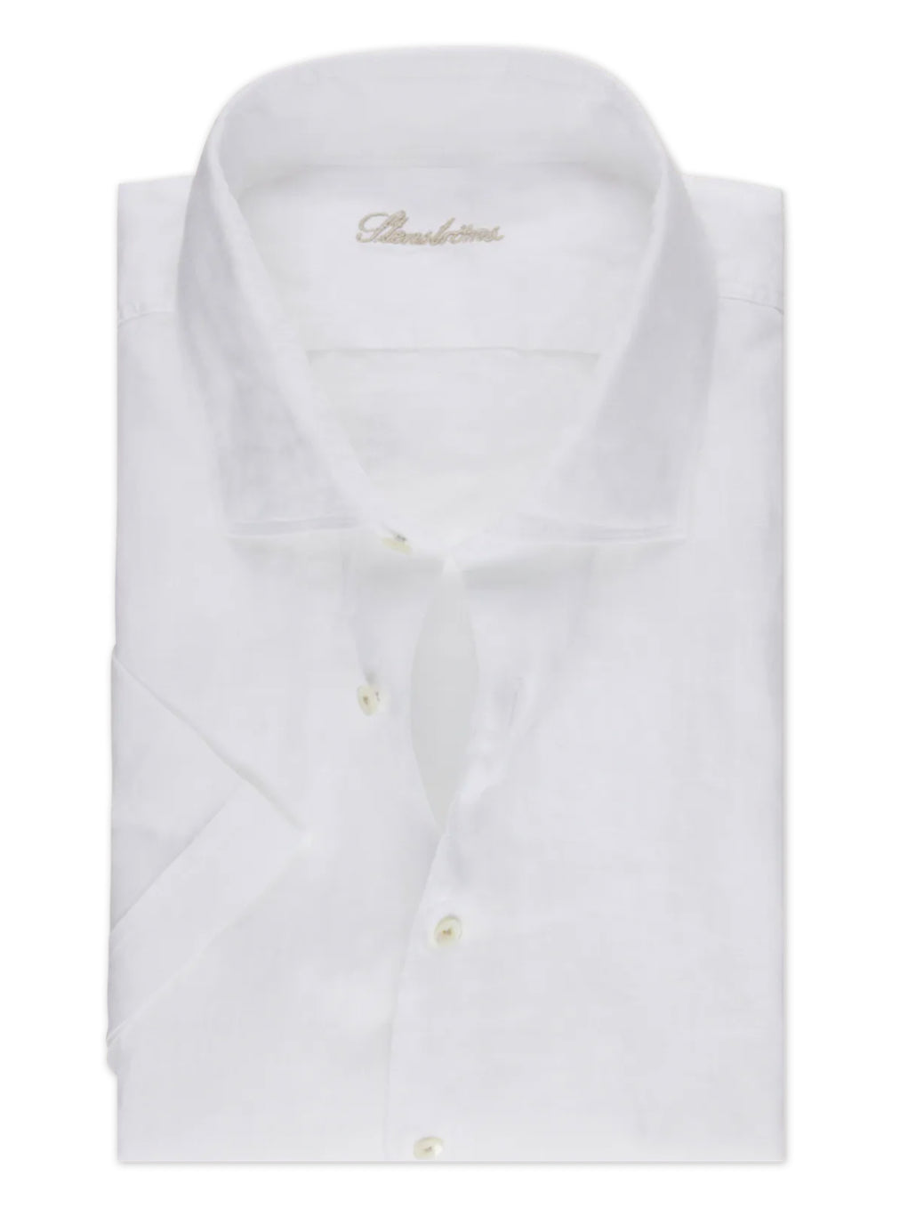 Vit Linneskjorta, Kort Ärm