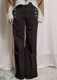 Giudith Jeans Med Knappar Brun