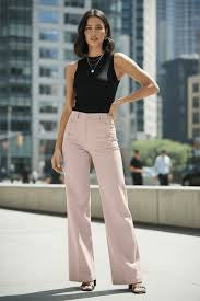 Giudith Jeans Med Knappar Rosa