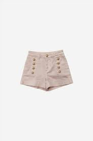 Georgie Denim Shorts Rosa