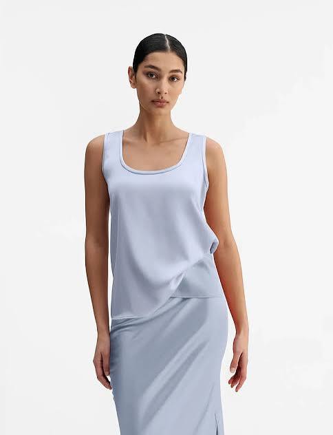 Ahlvar Shiro Satin Tank
