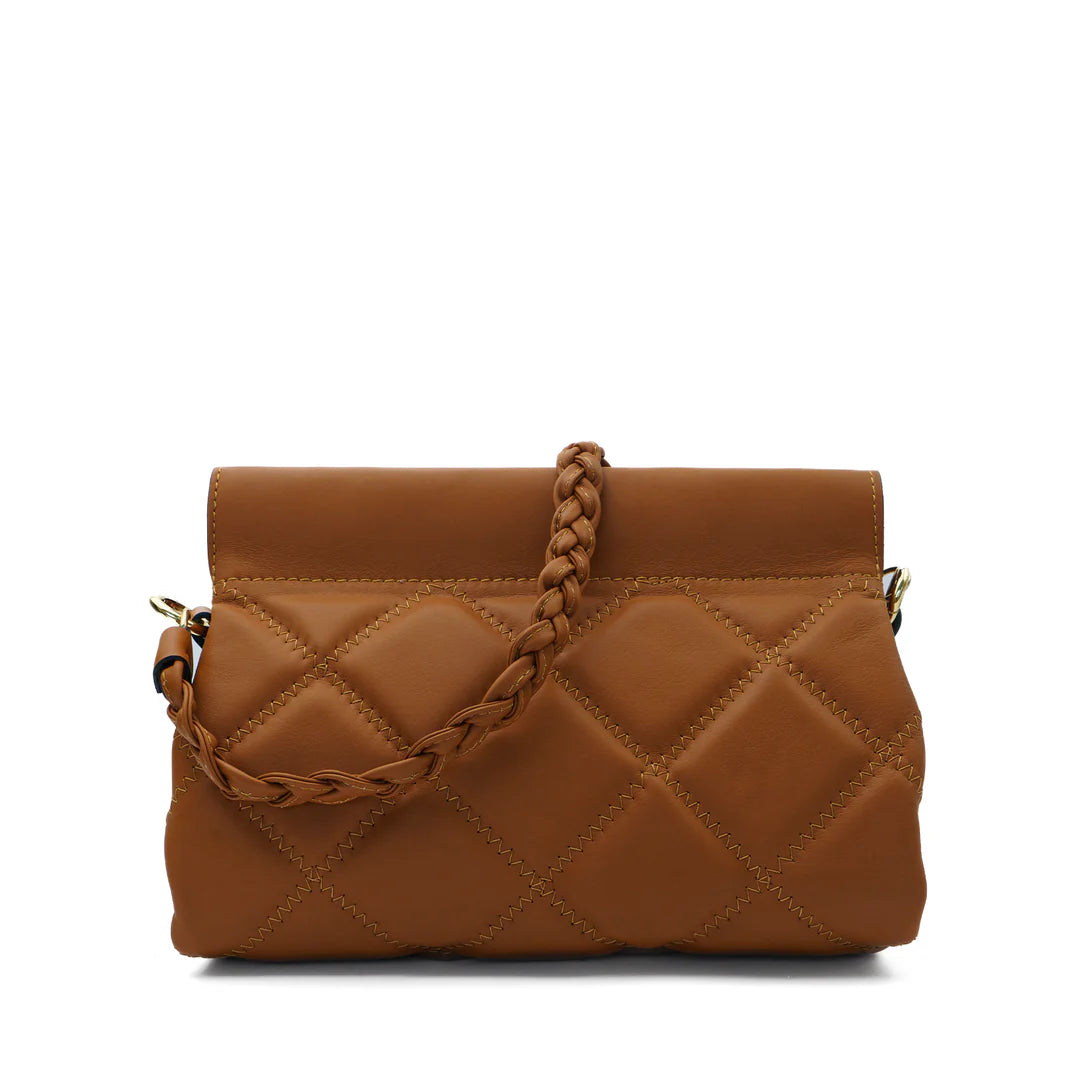 BAG "SASSARI NAPPA MAXI", BROWN