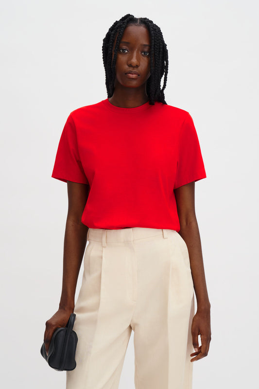 Filippa Tee Red