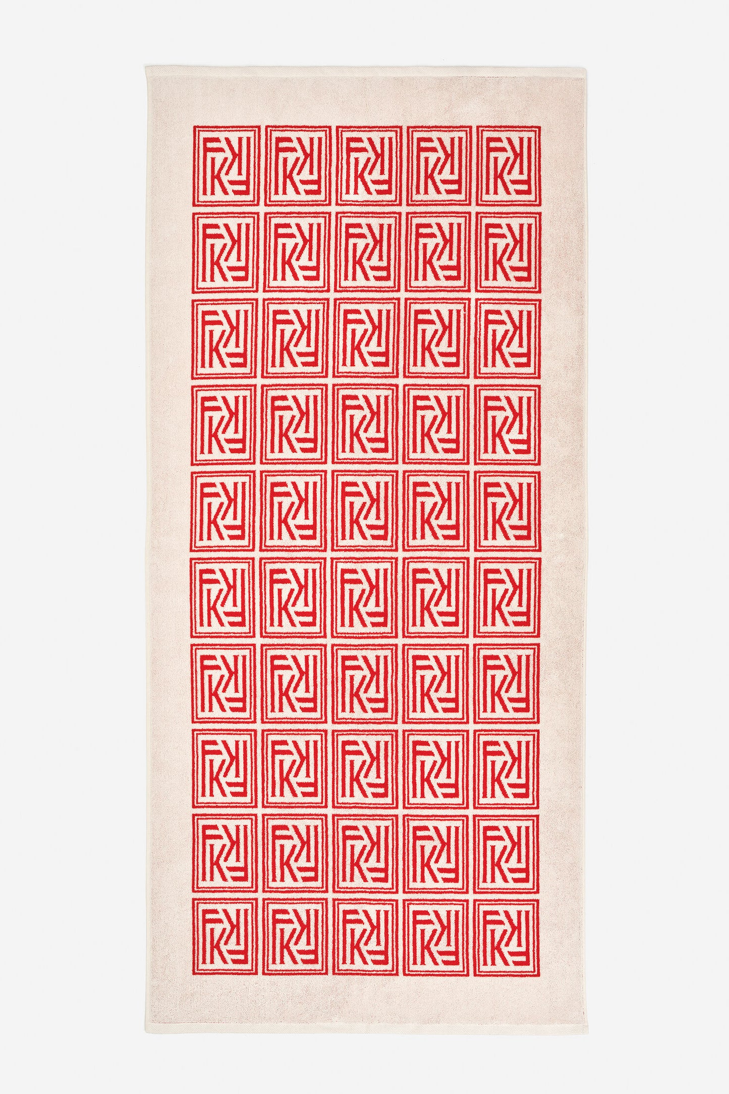 Monogram Beach Towel