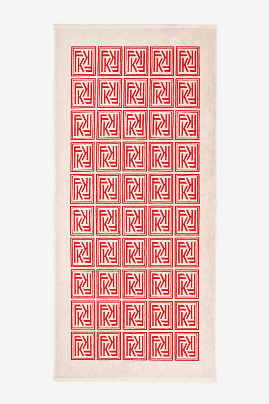 Monogram Beach Towel