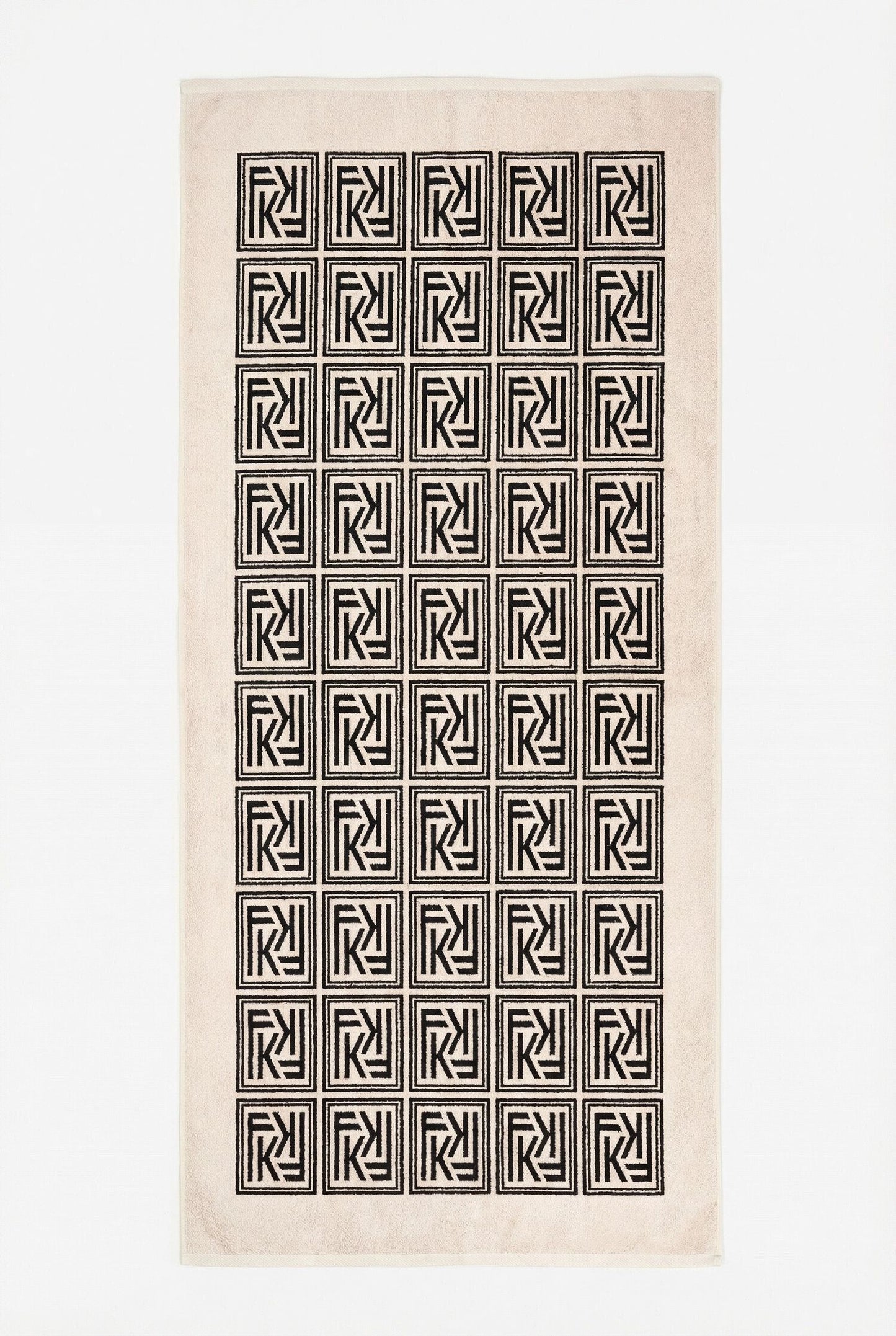 Monogram Beach Towel