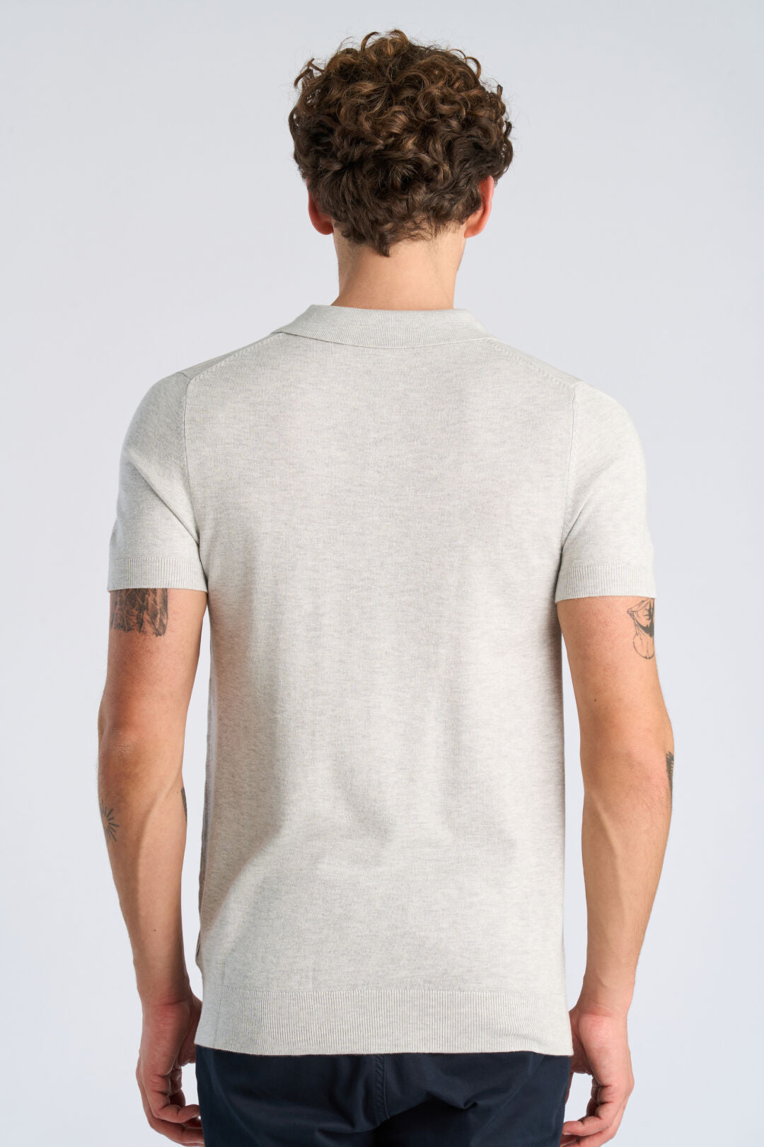 Pikétröja Offwhite