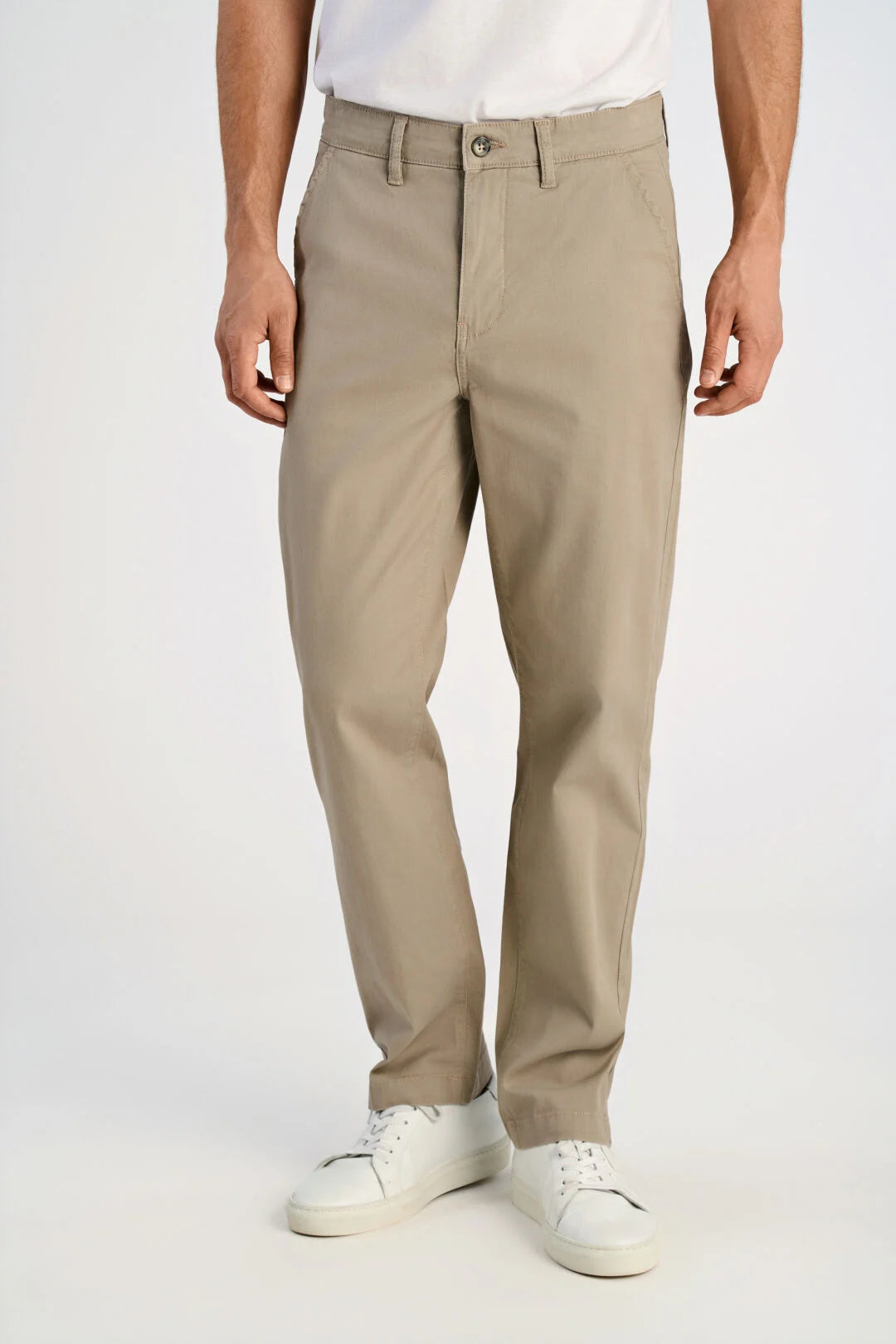 Chinos relaxed fit Stone