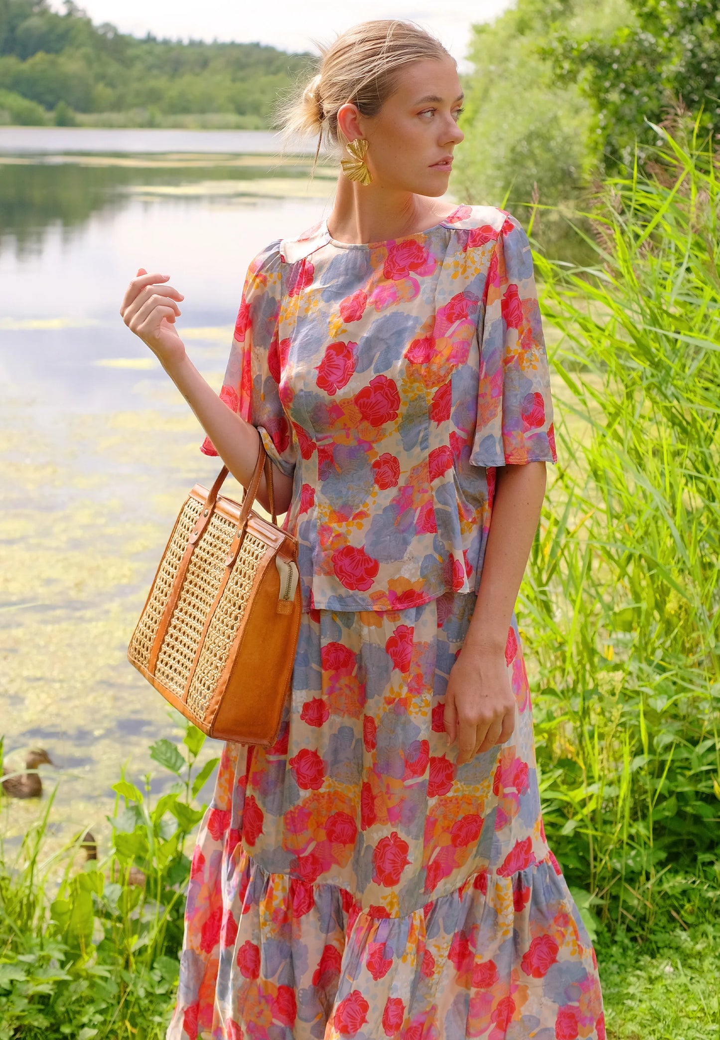 Noelle Skirt Paris Pink