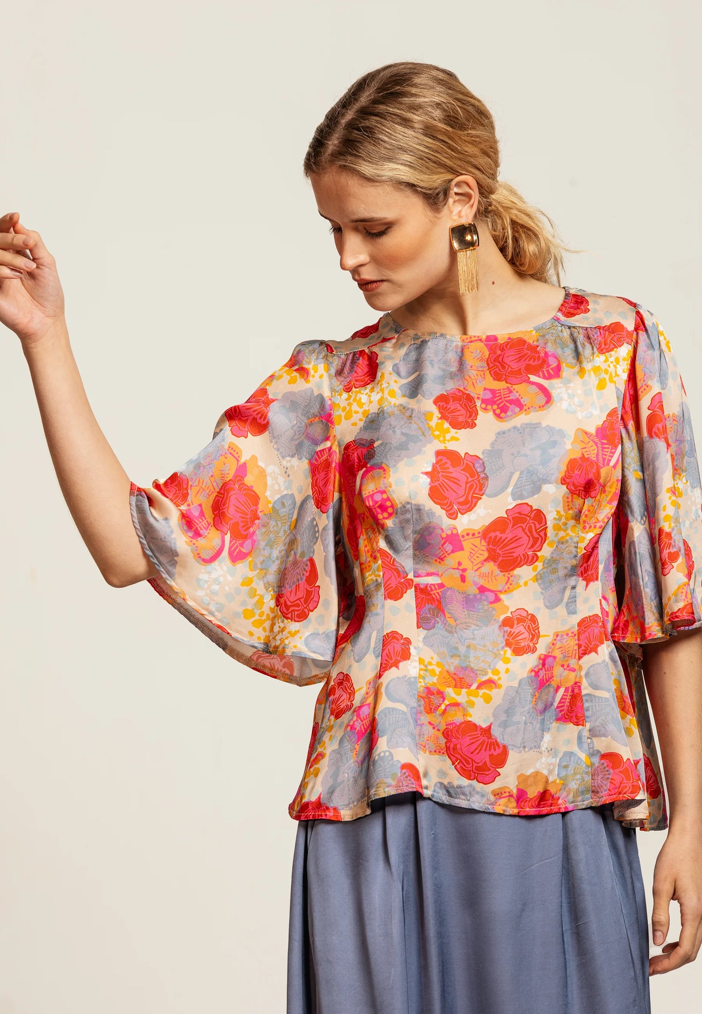 Ginny Blouse Paris Pink