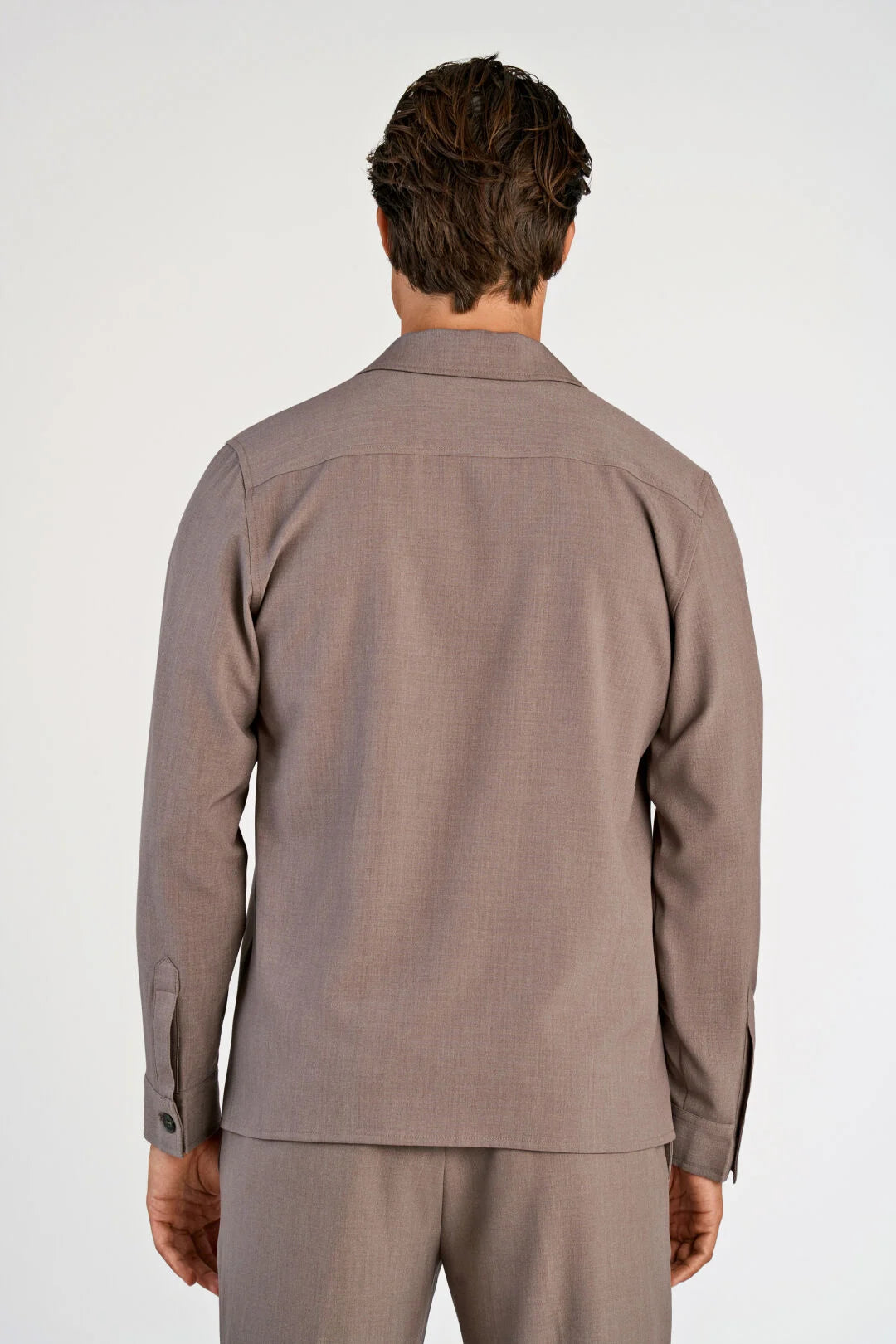 Overshirt Deep Sand Melange